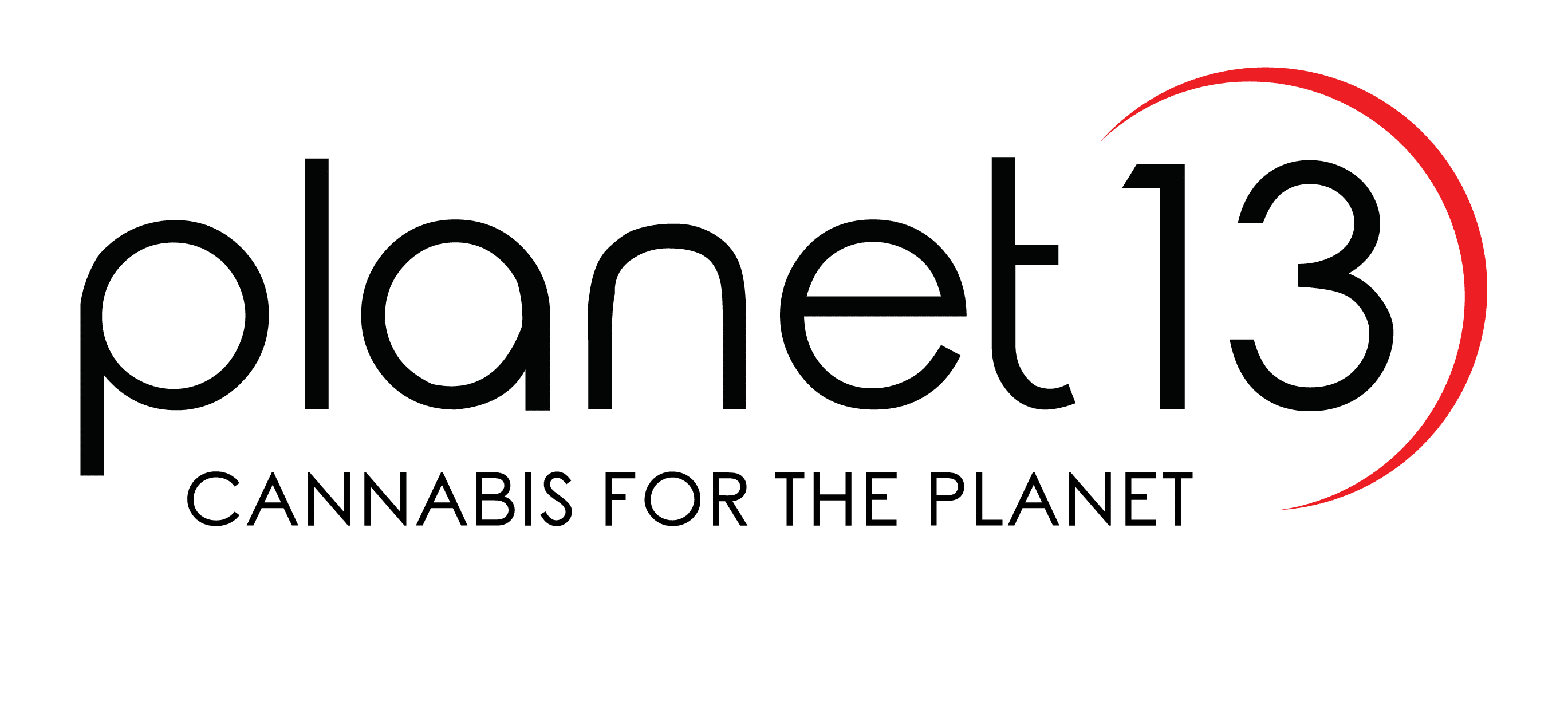 planet 13 cannabis for the planet logo
